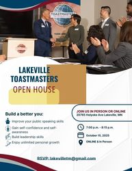 Toastmasters Open House