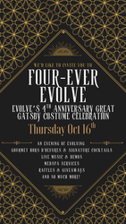 Evolve Med Spa’s Fourth Anniversary Great Gatsby Celebration