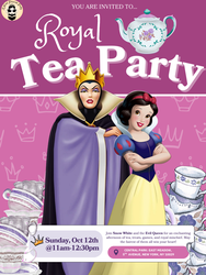 Royal Tea Party with Snow White & the Evil Queen!