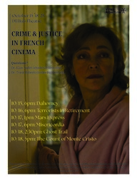 Crime & Justice in French Film festival, hosted by Kent State University