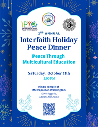 2nd Annual Interfaith Peace Holiday Dinner