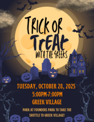 Trick or Treat with the Greeks 2025
