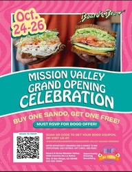 Board & Brew Mission Valley: Grand Opening Celebration October 24-26