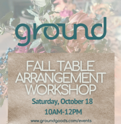 Fall Floral Tablescape with Tamara Apple & Live Custom Poetry with Shalom to You