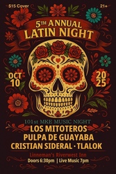 5th Annual Latin Night at Linneman's Riverwest Inn (MKE Music Night CI)