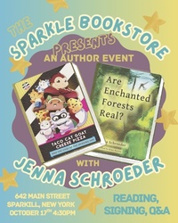Meet Jenna Schroeder “Taco Cat Goat Cheese Pizza” Children’s Author Jenna at The Sparkle Bookstore