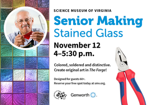 Senior Making: Stained Glass Art