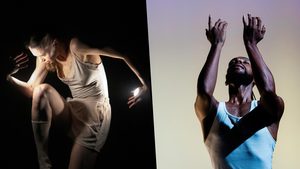 Becca Hoback with Kaitlyn Raitz: Solus + shackled feet DANCE! with Rod McGaha: Synergy