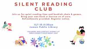 Silent Reading Club (Registration Required)