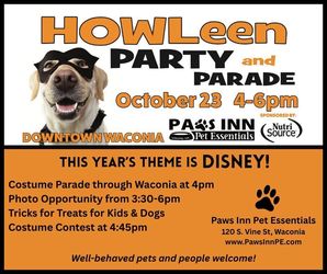 HOWLeen Pet Costume Parade and Contest in Downtown Waconia