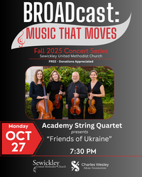 BROADCast Concert Series: Academy String Quartet