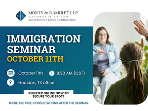 Immigration Seminar October 11th