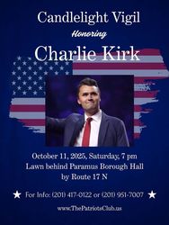 Vigil honoring  Charlie Kirk