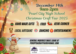 Pearl City High School Project Graduation Christmas Craft Fair