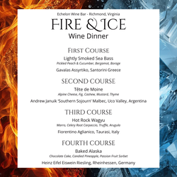 Fire & Ice Wine Dinner