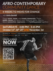 Afro-Contemporary Community Dance Classes- Powered by Create A Space NOW