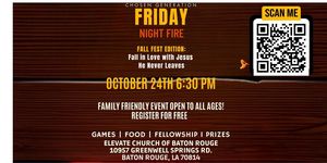 Friday Night Fire Family Fall Fest