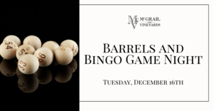 Barrels and Bingo Game Night