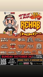 Zack Kirkorian to open for REHAB "Sitting at a Bar 25th Anniversary Tour