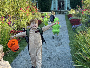 Trick or Treating at Old Westbury Gardens