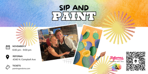 Fall Cactus Paint and Sip at Reforma