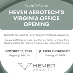 Heven AeroTech Virginia Office Opening