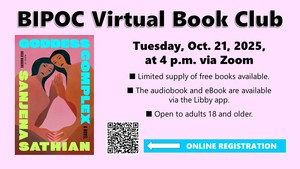 BIPOC Virtual Book Club: Discuss Goddess Complex by Sanjena Sathian