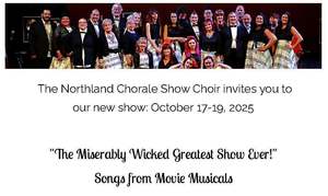 Northland Chorale Show Choir Fall Show