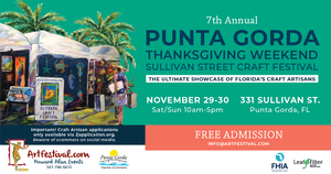 7th Annual Punta Gorda Thanksgiving Weekend Sullivan Street Craft Festival