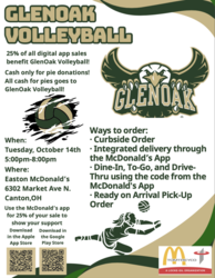 McDonald's: GlenOak Volleyball