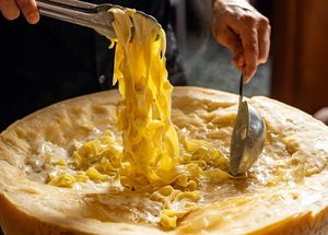 Roman Wolves Celebrates National Pasta Day with 50% Off Cheese Wheel Pasta