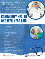 UIC Community Health and Wellness Fair - Free