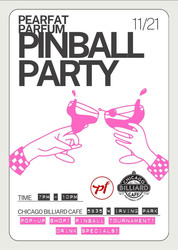 Pearfat Parfum Pop up Shop + Pinball Party