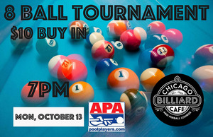 8 Ball APA Pool Tournament
