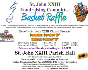 St John XXIII Church Basket Raffle