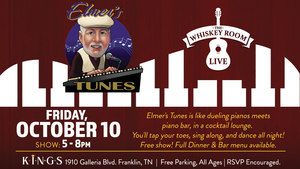 Dennis Elmer, piano bar entertainment - FREE