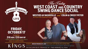 Flex Friday West Coast and Country Swing Dance Social / Competition