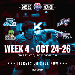 Major League Table Tennis - Chicago Wind