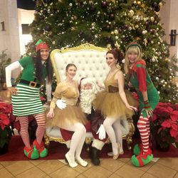 Selfies With Santa at Canal Place