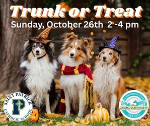 Trunk or Treat at Animal Care Society Campus