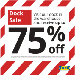 IKEA October Dock Sale