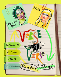 Verse4Verse: Drag + Poetry