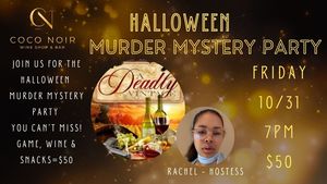 Murder, Mystery & Wine! Halloween Murder Mystery Party