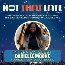 Chicago's Late Night Talk Show welcomes Semicolon Books, Chicago’s Beloved Indie Bookstore