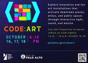 Code:ART 2025 Festival Set to Light Up Downtown Palo Alto