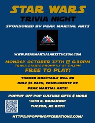 Trivia Night - Star Wars @ Poppin' Off