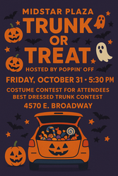 Midstar Plaza Trunk-or-Treat @ Poppin' Off