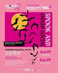 Spook and Smash Pickleball Social