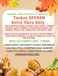 71st Annual Drive Thru Turkey Dinner