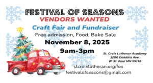 Festival of Seasons Craft and Vendor Sale